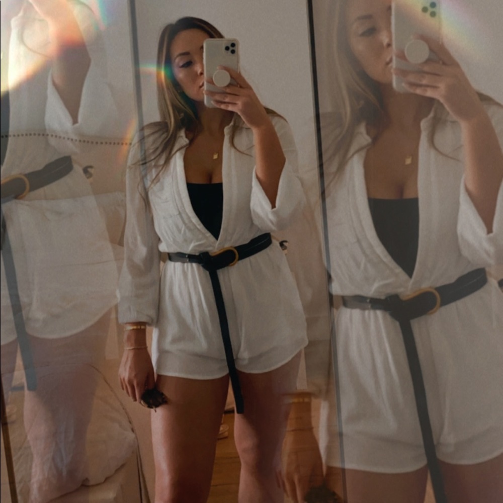 Superdown Tracie Collared Romper - image 6